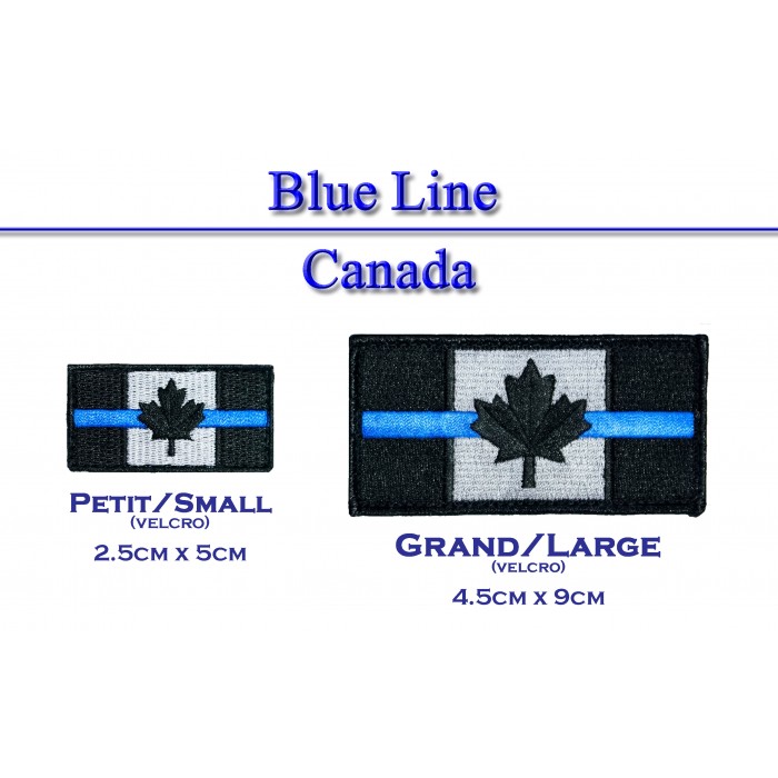 Écussons Blue Line Canada et autres