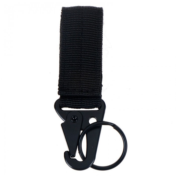 Crochet / porte-clés pour ceinture ou MOLLE (métal)
