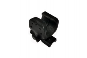 Torch lamp adapter for tactical helmet rail clip