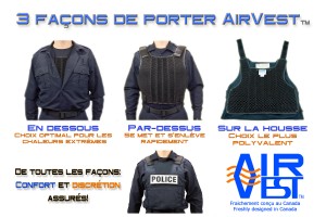 AirVest Bulletproof Vest Vent Cooling