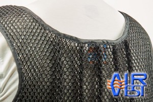 AirVest Bulletproof Vest Vent Cooling Back