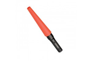 HiViz orange traffic wand signal cone for flashlight 37mm