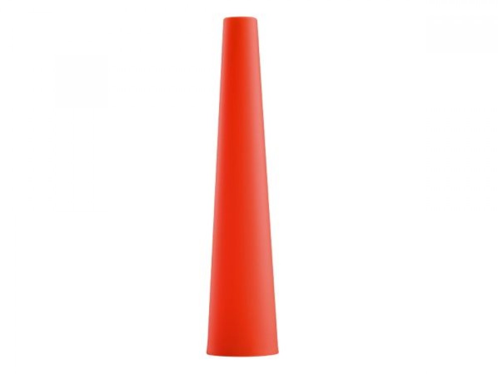 Orange traffic wand cone (37mm)