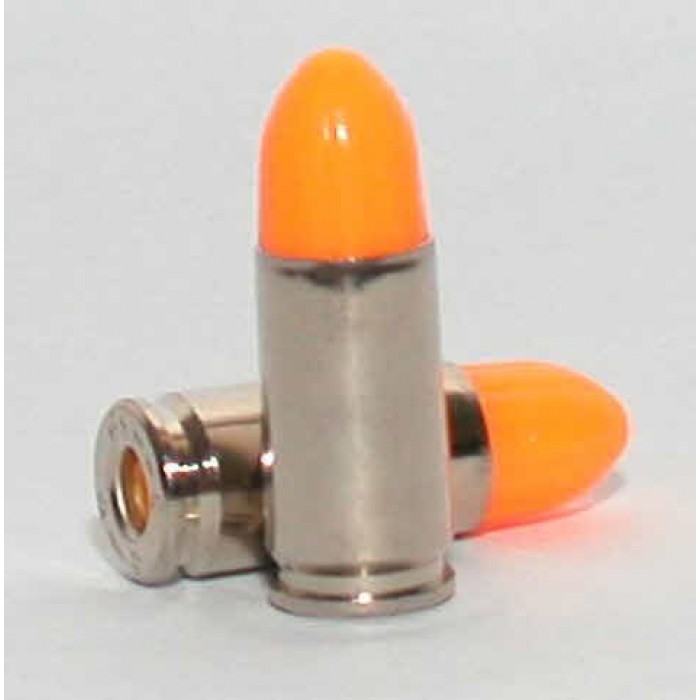 Munitions factices 9mm inertes (orange)