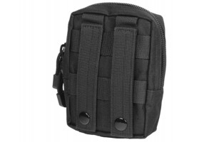 Small MOLLE utility pouch pocket black vest