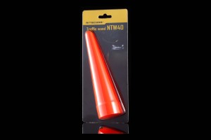 Orange traffic wand flashlight signal cone Nitecore NTW40