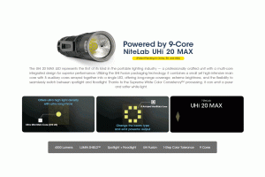 Puissante lampe torche rechargeable USB Nitecore EDC33