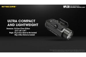 Lampe pour pistolet NPL30 - 1200 Lumens