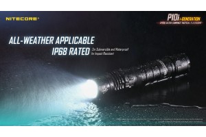 Puissante lampe de poche tactique rechargeable P10i