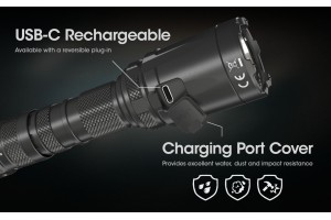 Lampe de poche tactique Nitecore SRT6i rechargeable USB