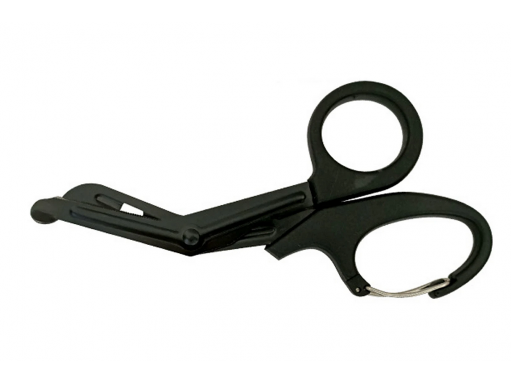 Tactical Trauma Shears with Carabiner