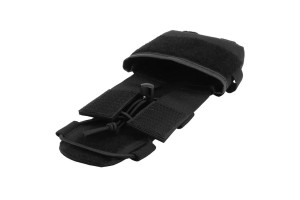 Battery pouch for FAST ACH MICH military helmet black