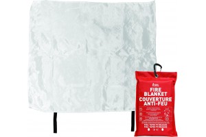 Couverture anti feu protection incendie extincteur 1.8m 40" XL